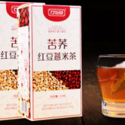 万花草苦荞红豆薏米茶